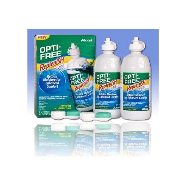 OptiFree RepleniSH (2x 300 ml) Šošovky pre Teba